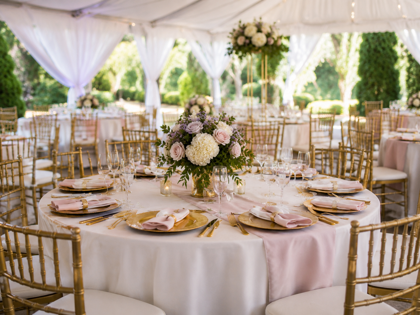 Party table setup