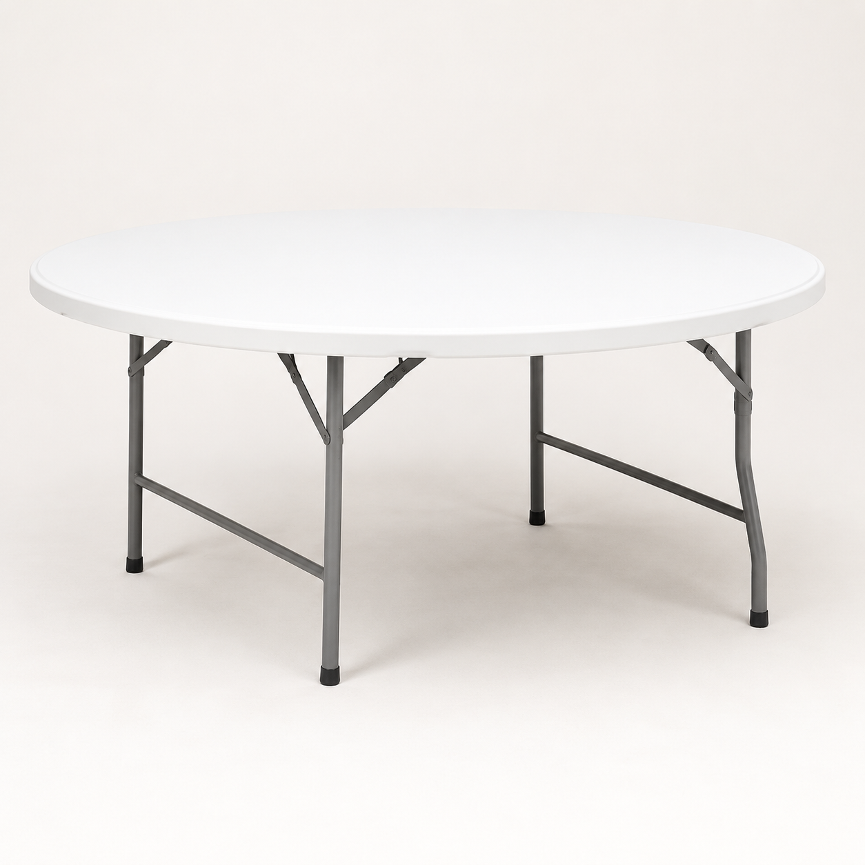 White round folding event table